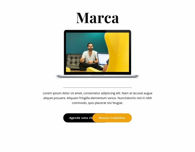 Especialista em branding Construtor de sites HTML