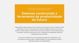 Design De Site Multifuncional Para Blocos De Texto Com Fundo