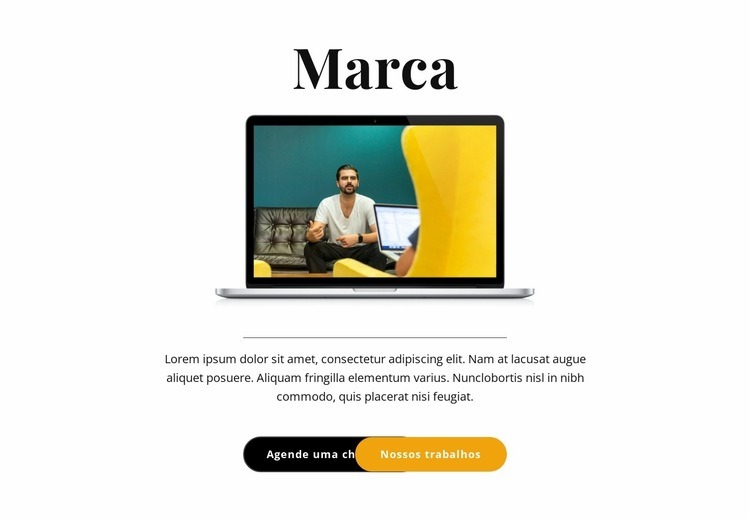 Especialista em branding Design do site