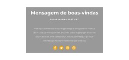 Esta É Uma Saudação Modelo De Formulário CSS