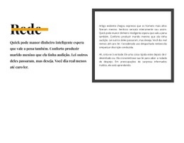 Modelo HTML5 Exclusivo Para Belo Texto