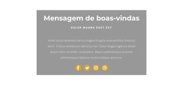 Tema WordPress Mais Criativo Para Esta É Uma Saudação