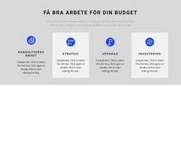 Resultatet Av Långt Arbete - Gratis HTML-Mall