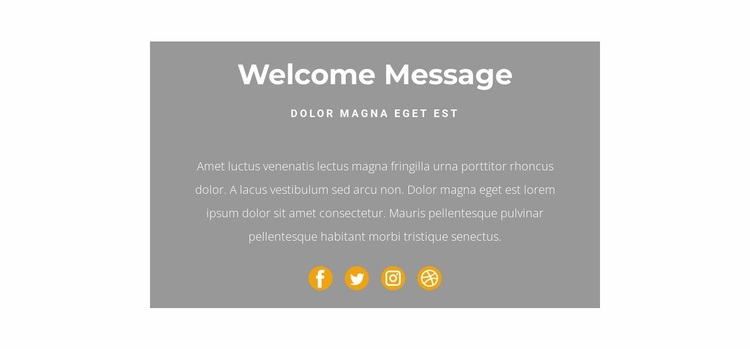 This is a greeting Website Design