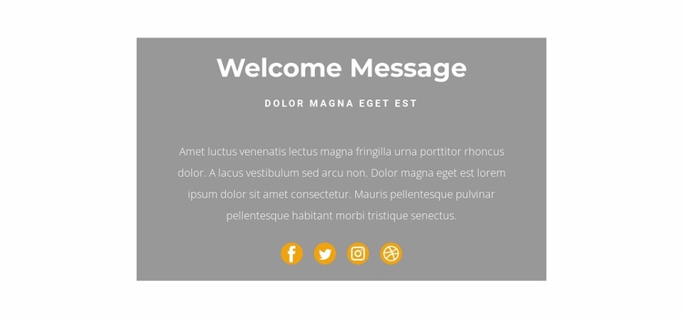 This is a greeting Landing Page