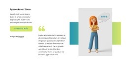 Impresionante Plantilla HTML5 Para Testimonios Con Rectángulo