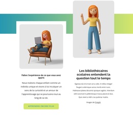 Bibliothèque De L'École - Un Magnifique Modèle De Collection De Couleurs