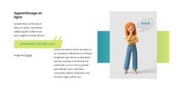 Témoignages Avec Rectangle - Modèle Professionnel D'Une Page