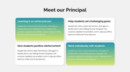 Grid Repeater With Gradient Background - HTML5 Template