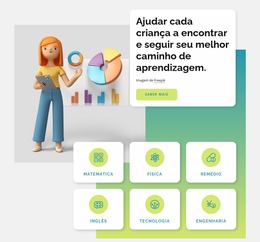 Cursos De Biblioteca Online - Modelos De Construtor De Páginas Gratuitos