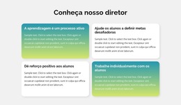 Repetidor De Grade Com Fundo Gradiente - Modelo Da Web