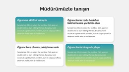Degrade Arka Plana Sahip ızgara Tekrarlayıcı - Web Şablonu