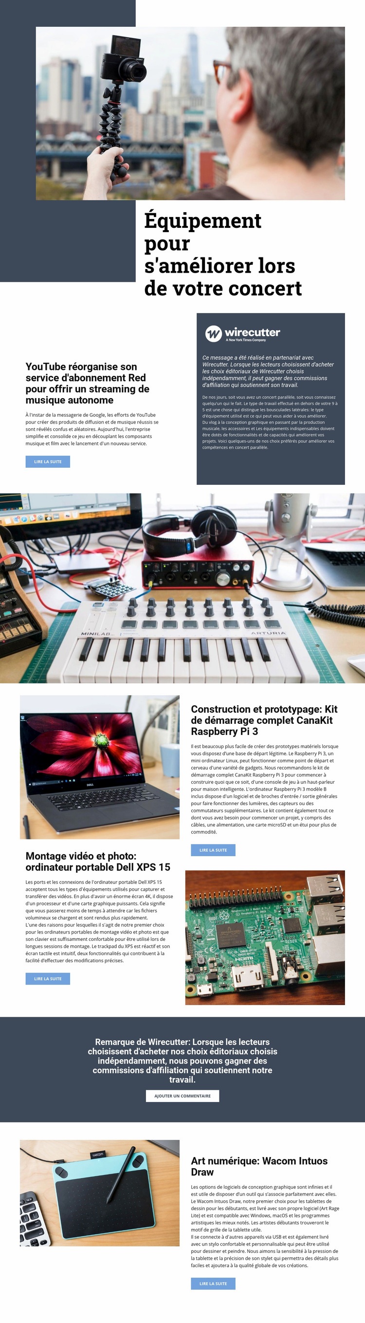 Technologie vidéo Conception de site Web