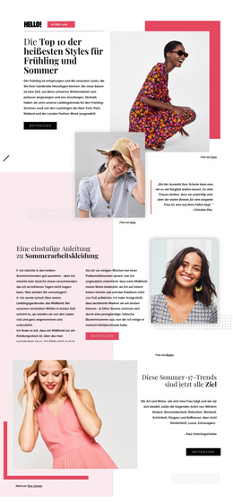 WordPress-Theme Modetrends Für Jedes Gerät