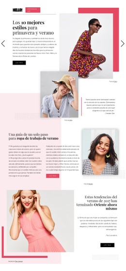 Tendencias De La Moda Plantilla De Formulario CSS