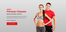 Cardio, Strength And Yoga - HTML Landing Page