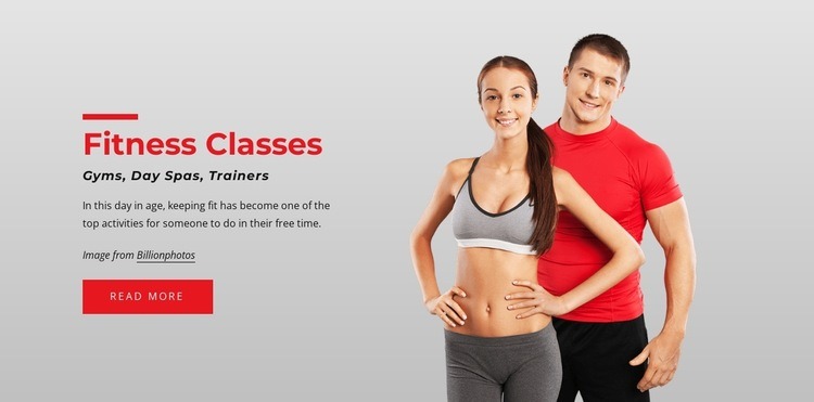 Cardio, strength and yoga Html Code Example