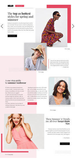 Fashion Trends - Joomla Ecommerce Template