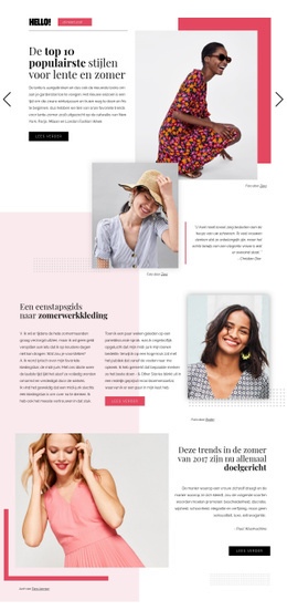 Modetrends - Professioneel Ontworpen