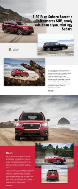 Subaru - Egyszerű Kialakítás