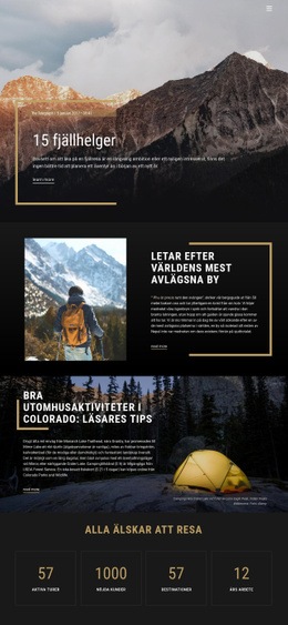 Mountain Holidays - WordPress & WooCommerce-Tema