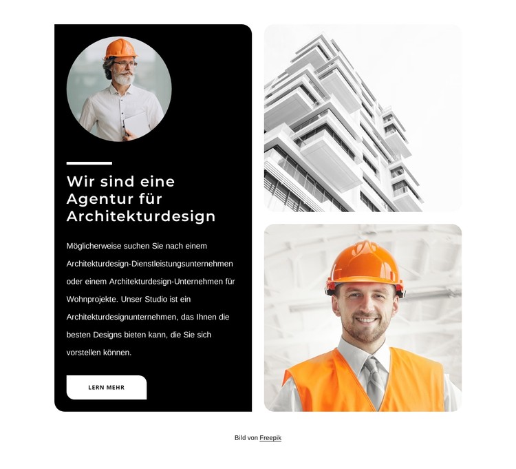 Agentur für Architekturdesign CSS-Vorlage