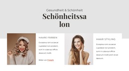 HTML-Landingpage Für Gönnen Sie Sich Einen Neuen Look