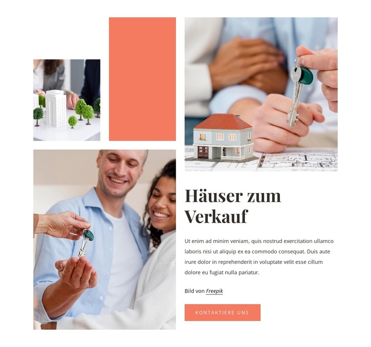 Beste Häuser zum Verkauf HTML-Vorlage