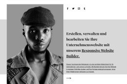 Über Unsere Agentur - Mehrere Layouts