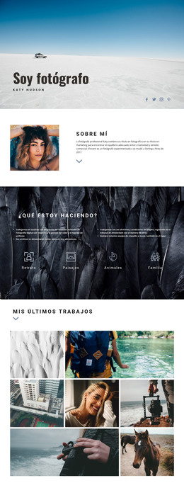 Arte Web Personal - Plantilla HTML Gratuita