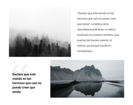 Hermoso Paisaje De La Naturaleza - Inspiración Del Tema De WordPress