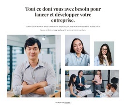 Développez Votre Entreprise - Belle Conception De Site Web