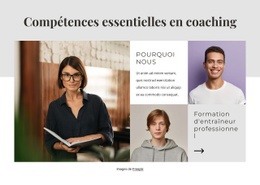 Créateur De Site Web Pour Compétences Essentielles En Coaching