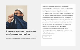 Nouvelle Collaboration : Modèle Créatif Polyvalent D'Une Page