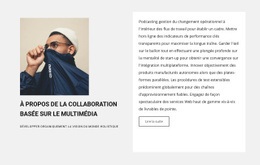 Nouvelle Collaboration - Page De Destination Professionnelle