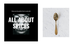 All About Spices HTML5 Template