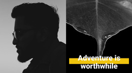 Most Creative HTML5 Template For Interesting Adventures