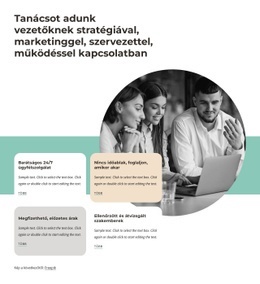 Marketinggel Kapcsolatos Tanácsokat Adunk Vezetőknek - Webfejlesztési Sablon