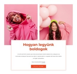 Hogyan Legyünk Boldogok - Webhelysablonok