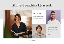 Alapvető Edzői Készségek - Személyes Webhelysablonok