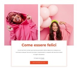 Come Essere Felici - Design Professionale Personalizzabile