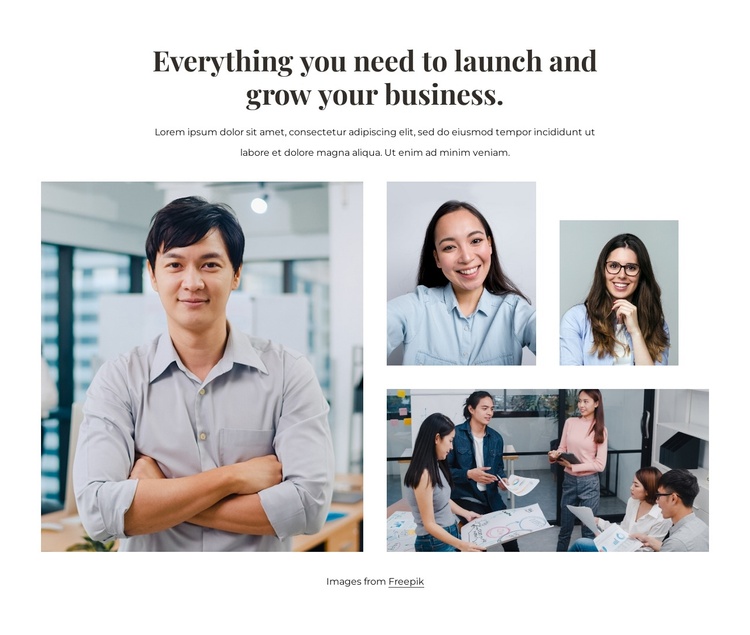 Grow your business Joomla Template