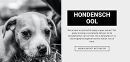 Hondenschool Opleiding - Responsieve Websitebouwer