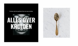 Aanpasbare Professionele Tools Voor Alles Over Kruiden