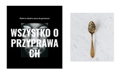 Wszystko O Przyprawach - Nowoczesny Motyw WordPress