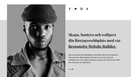 Om Vår Byrå HTML-Mall