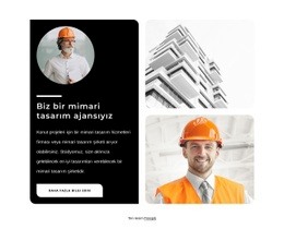 Mimari Tasarım Ajansı - E-Ticaret Açılış Sayfası