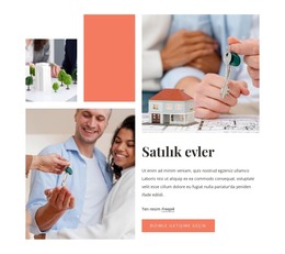 Satılık En Iyi Evler - HTML Şablonu Indirme