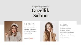 Kendinizi Yeni Bir Görünümle Şımartın - Özel Web Sitesi Modeli