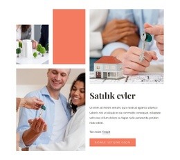 Satılık En Iyi Evler Için Çok Amaçlı Web Sitesi Oluşturucu